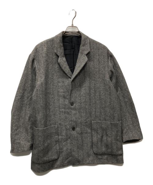 MARKAWARE（マーカウェア）MARKAWARE (マーカウェア) COMFORT BLAZER CASHMERE FLANNEL/カシミヤテーラードジャケット グレー サイズ:2の古着・服飾アイテム