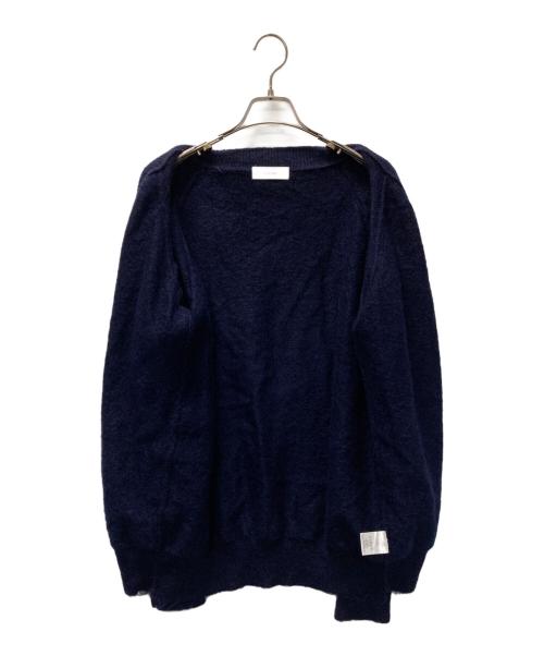 MARKA（マーカ）MARKA (マーカ) キッドモヘアニットカーディガン ネイビー サイズ:2の古着・服飾アイテム