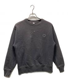 OLD FOLK HOUSE（オールドフォークハウス）の古着「クルーネックスウェット」｜グレー