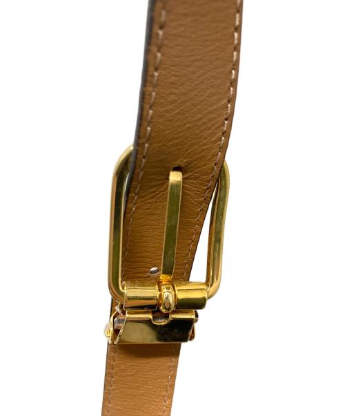 Christian Dior（クリスチャン ディオール）Christian Dior (クリスチャン ディオール) ハニカム柄ショルダーバッグ ブラウンの古着・服飾アイテム
