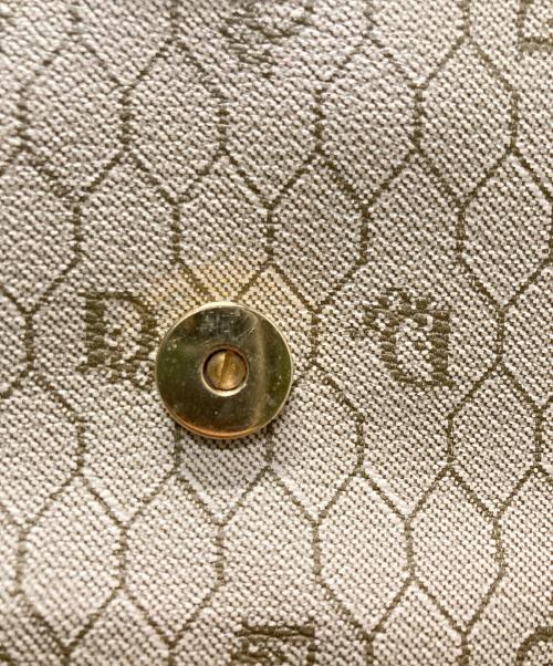 Christian Dior（クリスチャン ディオール）Christian Dior (クリスチャン ディオール) ハニカム柄ショルダーバッグ ブラウンの古着・服飾アイテム