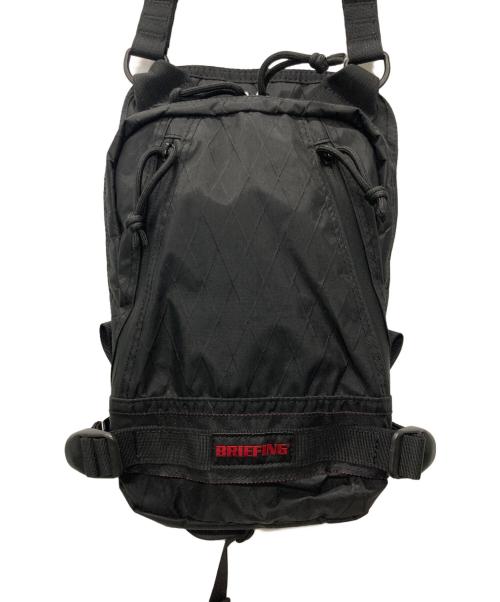 BRIEFING（ブリーフィング）BRIEFING (ブリーフィング) DROP POUCH XP ショルダーバッグ ブラックの古着・服飾アイテム