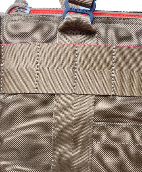 BRIEFING（ブリーフィング）BRIEFING (ブリーフィング) BEAMS (ビームス) 別注PROTECTION TOTE/プロテクショントートバッグ コヨーテの古着・服飾アイテム