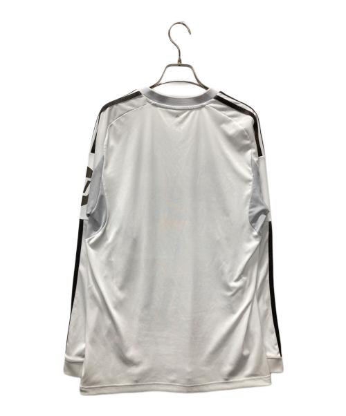 adidas（アディダス）adidas (アディダス) 25/26 長袖ホームユニフォーム ホワイト サイズ:Lの古着・服飾アイテム