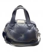 Maison Margielaメゾンマルジェラ）の古着「2Way Glam Slam Bag」｜ネイビー