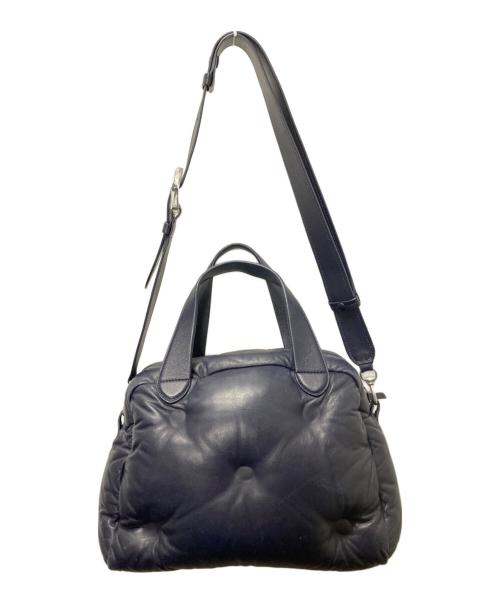 Maison Margiela（メゾンマルジェラ）Maison Margiela (メゾンマルジェラ) 2Way Glam Slam Bag ネイビーの古着・服飾アイテム