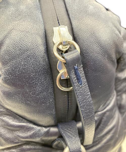 Maison Margiela（メゾンマルジェラ）Maison Margiela (メゾンマルジェラ) 2Way Glam Slam Bag ネイビーの古着・服飾アイテム