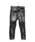 DSQUARED2 (ディースクエアード) ダメージ加工デニムパンツ グレー サイズ:M：12000円
