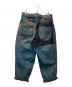 JUNYA WATANABE COMME des GARCONS ((ジュンヤワタナベ コムデギャルソン) マルチパッチワークテーパードデニムパンツ インディゴ サイズ:M：23000円