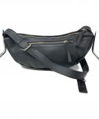 TIDE WAY×WOODY HOUSEタイドウェイ×）の古着「レザーショルダーバッグ」｜ブラック