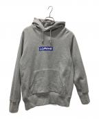 LOOPWHEELERループウィラー）の古着「LW359all lw sweatプルオーバーフーディ」｜グレー