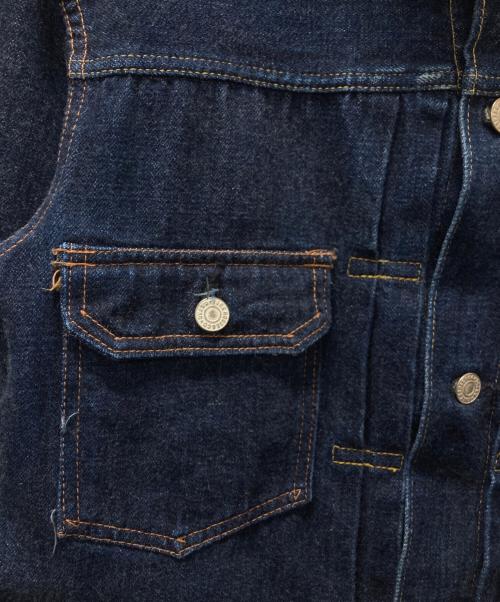 one piece of rock（ワンピースオブロック）one piece of rock (ワンピースオブロック) 2ND TYPE DENIM JACKET インディゴ サイズ:42の古着・服飾アイテム