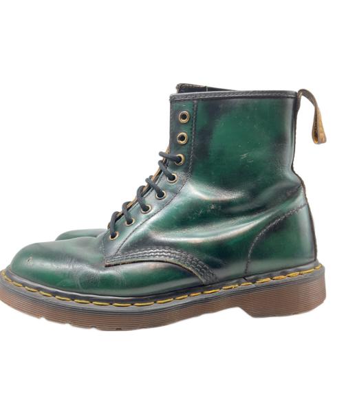 Dr.Martens（ドクターマーチン）Dr.Martens (ドクターマーチン) 8ホールブーツ グリーン サイズ:7 1/2の古着・服飾アイテム
