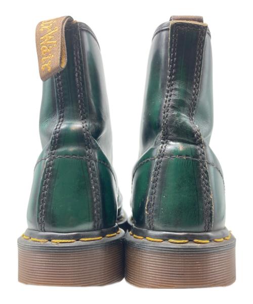 Dr.Martens（ドクターマーチン）Dr.Martens (ドクターマーチン) 8ホールブーツ グリーン サイズ:7 1/2の古着・服飾アイテム