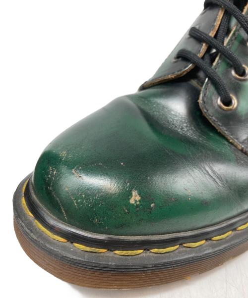 Dr.Martens（ドクターマーチン）Dr.Martens (ドクターマーチン) 8ホールブーツ グリーン サイズ:7 1/2の古着・服飾アイテム