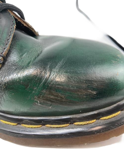 Dr.Martens（ドクターマーチン）Dr.Martens (ドクターマーチン) 8ホールブーツ グリーン サイズ:7 1/2の古着・服飾アイテム