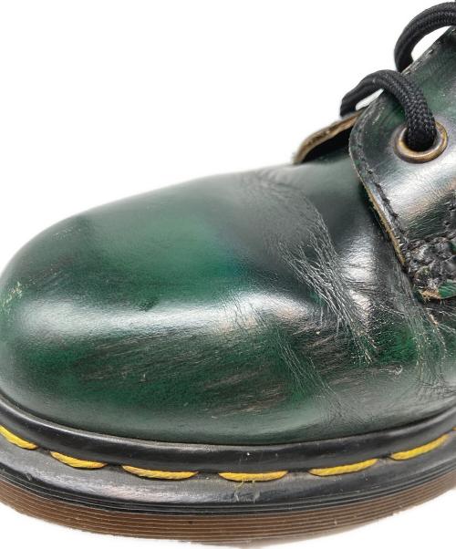 Dr.Martens（ドクターマーチン）Dr.Martens (ドクターマーチン) 8ホールブーツ グリーン サイズ:7 1/2の古着・服飾アイテム