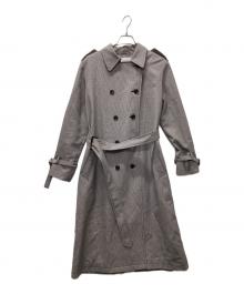 J&M DAVIDSON（ジェイ＆エム デヴィッドソン）の古着「トレンチコート」｜グレー