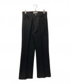 Obladaオブラダ）の古着「DINNER PANTS センタープレスパンツ」｜ブラック
