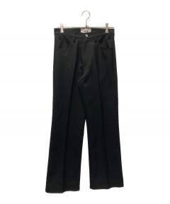 グッチ「Gucci」の黒 コーデュロイフレアパンツ 中古・古着通販】GUCCI (グッチ) ETEROTOPIA FLARED TROUSERS/モヘア混