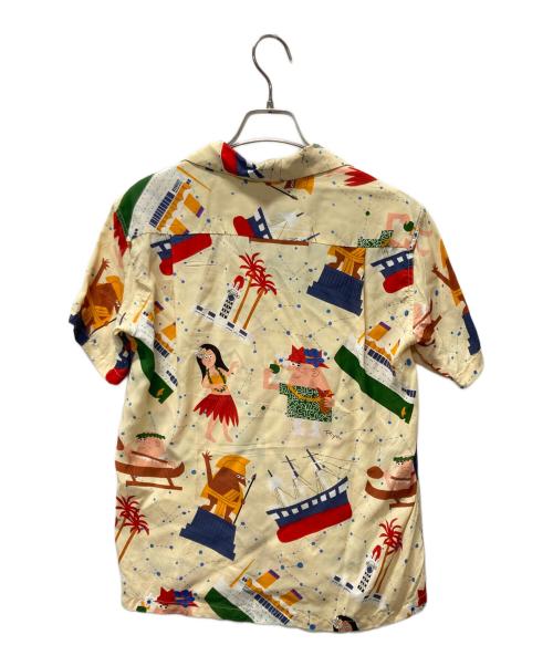 Sun Surf（サンサーフ）SUN SURF (サンサーフ) KEONI OF HAWAII (ケオニオブハワイ) アロハシャツ ベージュ サイズ:XSの古着・服飾アイテム