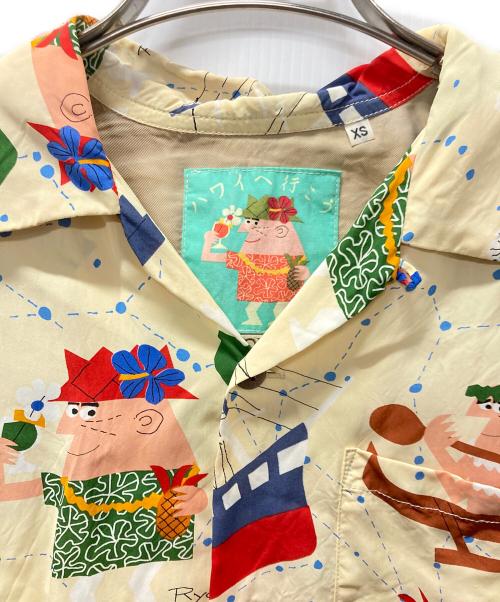 Sun Surf（サンサーフ）SUN SURF (サンサーフ) KEONI OF HAWAII (ケオニオブハワイ) アロハシャツ ベージュ サイズ:XSの古着・服飾アイテム