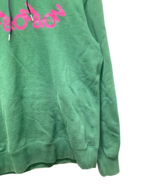 sacai（サカイ）sacai (サカイ) On＆On＆On Print Hoodi グリーン サイズ:4の古着・服飾アイテム
