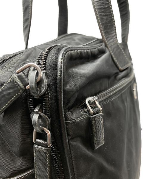 PRADA（プラダ）PRADA (プラダ) ナイロンブリーフケース ブラックの古着・服飾アイテム