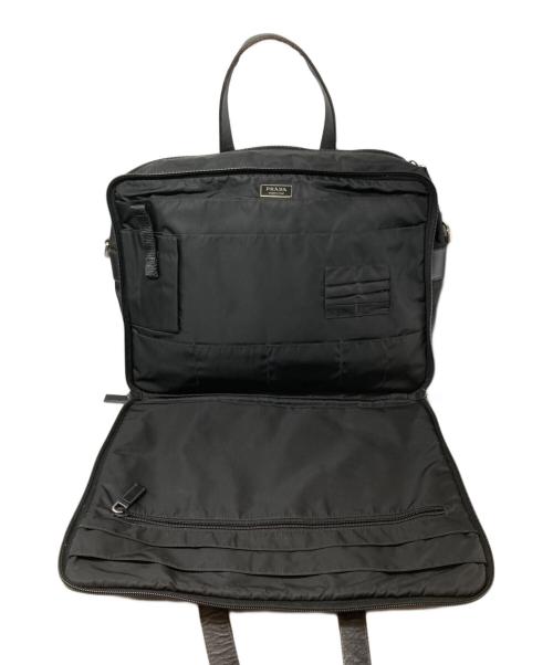 PRADA（プラダ）PRADA (プラダ) ナイロンブリーフケース ブラックの古着・服飾アイテム