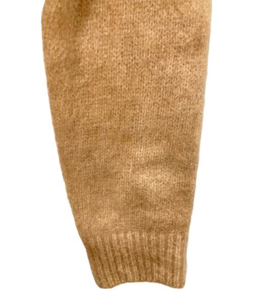 SATUR（セター）SATUR (セター) Essen Two Tone Mohair Blend Knit ブラウン サイズ:WSの古着・服飾アイテム