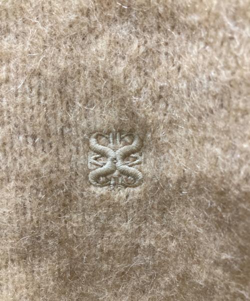 SATUR（セター）SATUR (セター) Essen Two Tone Mohair Blend Knit ブラウン サイズ:WSの古着・服飾アイテム