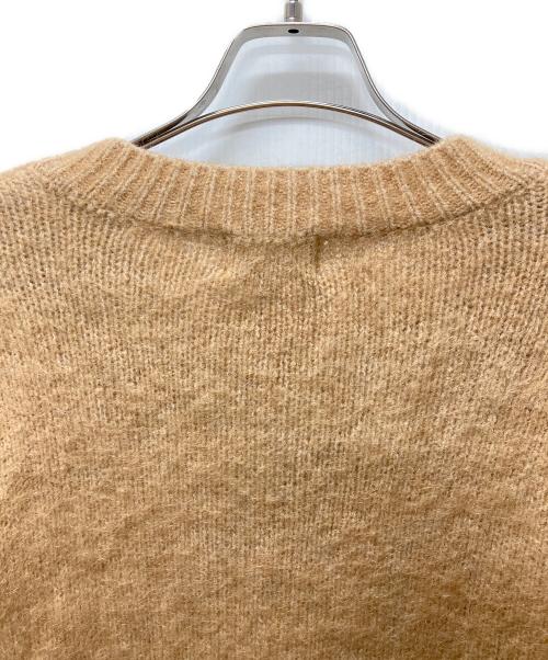 SATUR（セター）SATUR (セター) Essen Two Tone Mohair Blend Knit ブラウン サイズ:WSの古着・服飾アイテム