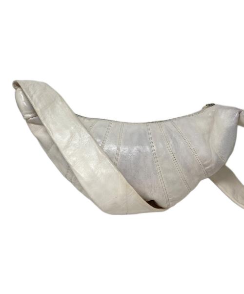 LEMAIRE（ルメール）LEMAIRE (ルメール) CROISSANT BAG/クロワッサンバッグ ホワイトの古着・服飾アイテム