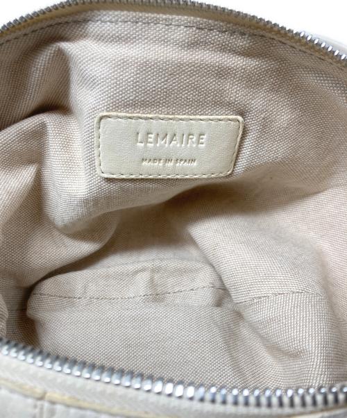 LEMAIRE（ルメール）LEMAIRE (ルメール) CROISSANT BAG/クロワッサンバッグ ホワイトの古着・服飾アイテム
