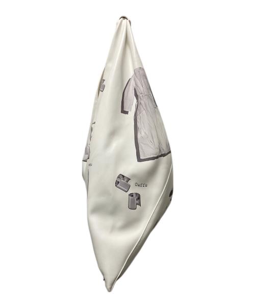 MM6 Maison Margiela（エムエムシックスメゾンマルジェラ）MM6 Maison Margiela (エムエムシックスメゾンマルジェラ) ジャパニーズトートバッグ/グラフィックプリントバッグ ホワイトの古着・服飾アイテム