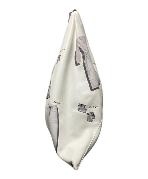 MM6 Maison Margiela（エムエムシックスメゾンマルジェラ）MM6 Maison Margiela (エムエムシックスメゾンマルジェラ) ジャパニーズトートバッグ/グラフィックプリントバッグ ホワイトの古着・服飾アイテム