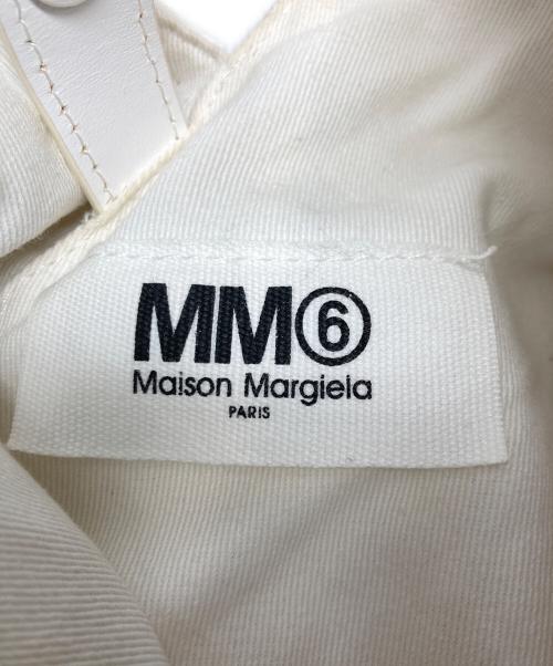 MM6 Maison Margiela（エムエムシックスメゾンマルジェラ）MM6 Maison Margiela (エムエムシックスメゾンマルジェラ) ジャパニーズトートバッグ/グラフィックプリントバッグ ホワイトの古着・服飾アイテム