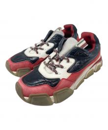 Salvatore Ferragamo（サルヴァトーレ フェラガモ）の古着「ガンチーニスニーカー」｜レッド