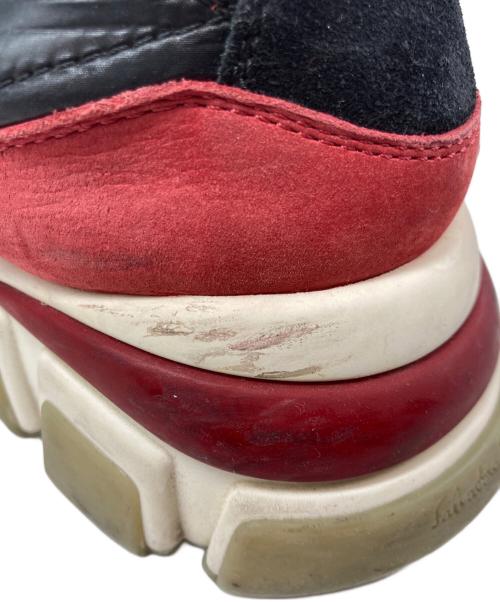 Salvatore Ferragamo（サルヴァトーレ フェラガモ）Salvatore Ferragamo (サルヴァトーレ フェラガモ) ガンチーニスニーカー レッド サイズ:7Mの古着・服飾アイテム