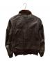 L.W.FOSTER SPORTSWEAR (エル・ダブリュー・フォスター・スポーツウェア) G-1フライトジャケット ブラウン サイズ:42：30000円