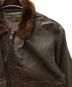 中古・古着 L.W.FOSTER SPORTSWEAR (エル・ダブリュー・フォスター・スポーツウェア) G-1フライトジャケット ブラウン サイズ:42：30000円