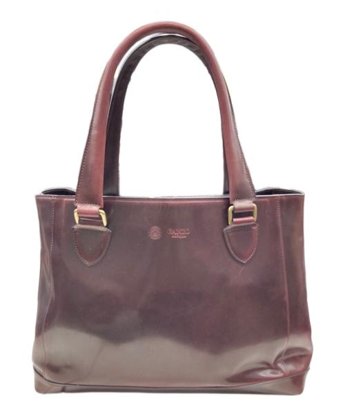 GANZO（ガンゾ）GANZO (ガンゾ) GUDオープントートバッグ バーガンディーの古着・服飾アイテム