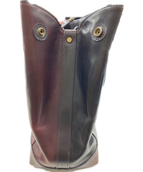 GANZO（ガンゾ）GANZO (ガンゾ) GUDオープントートバッグ バーガンディーの古着・服飾アイテム