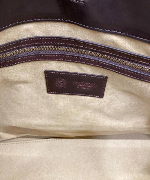 GANZO（ガンゾ）GANZO (ガンゾ) GUDオープントートバッグ バーガンディーの古着・服飾アイテム