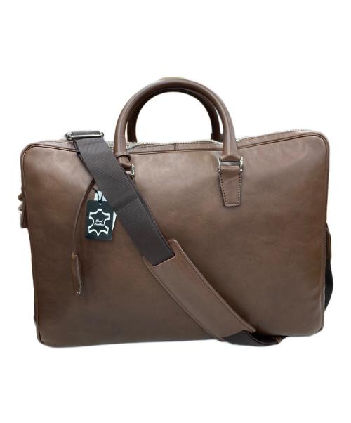 PORTER（ポーター）PORTER (ポーター) 2WAYレザーブリーフケース ブラウンの古着・服飾アイテム