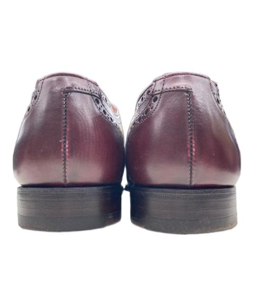 Crockett & Jones（クロケット＆ジョーンズ）Crockett & Jones (クロケット＆ジョーンズ) ウィングチップシューズ バーガンディー サイズ:7Eの古着・服飾アイテム