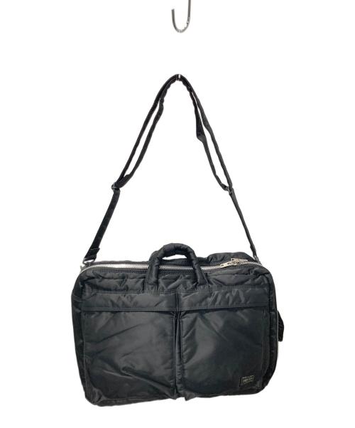 PORTER（ポーター）PORTER (ポーター) TANKER 3WAY BRIEFCASE ブラックの古着・服飾アイテム