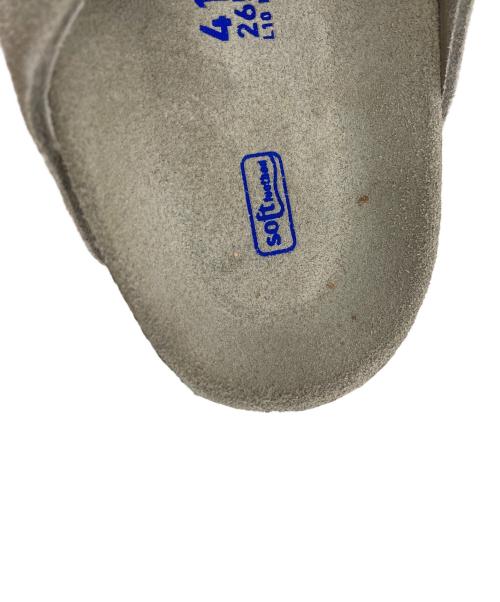 BIRKENSTOCK（ビルケンシュトック）BIRKENSTOCK (ビルケンシュトック) KYOTO スエードサンダル ベージュ サイズ:26.5cmの古着・服飾アイテム