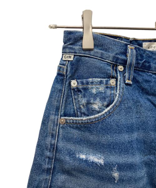Citizens of humanity（シチズンズオブヒューマニティ）Citizens of humanity (シチズンズオブヒューマニティ) Horseshoeデニムパンツ インディゴ サイズ:23の古着・服飾アイテム