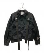 SHAREEFシャリーフ）の古着「BODY VEST BLOUSON」｜ブラック